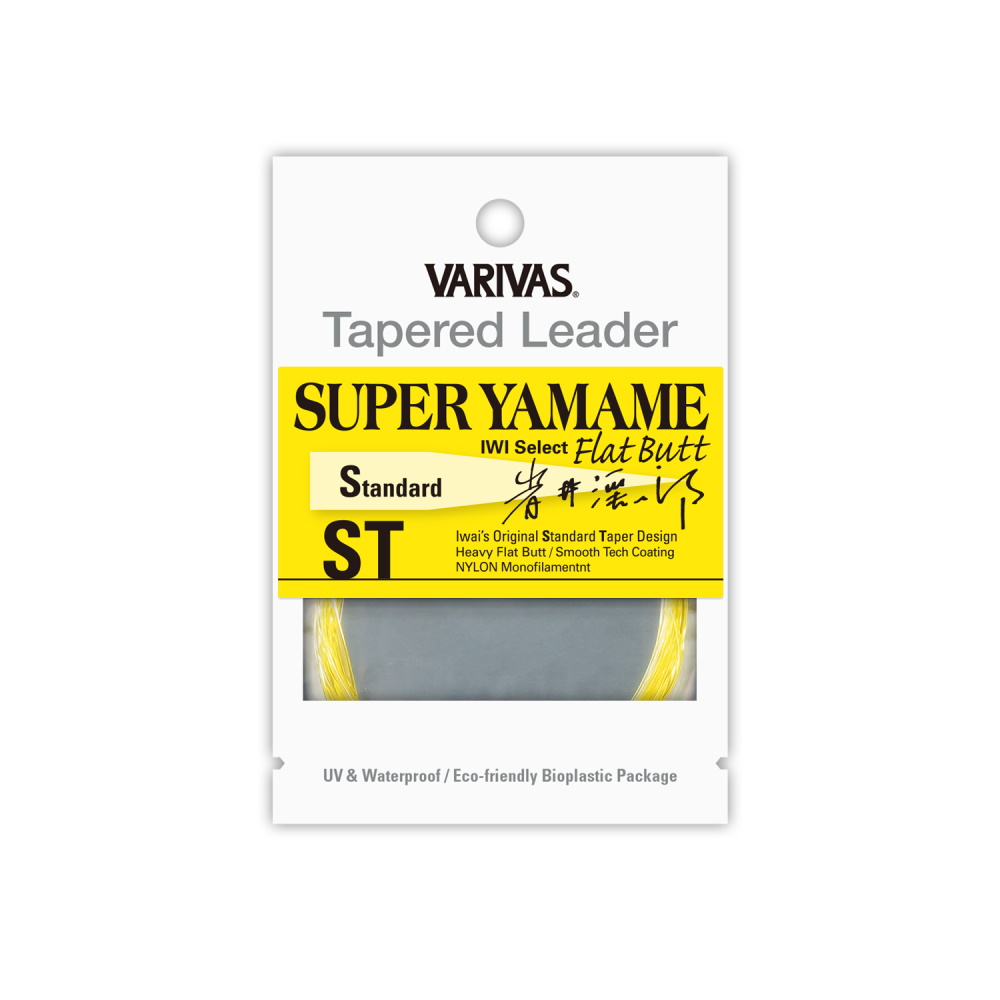 Przypon koniczny Tapered Leader SUPER YAMAME Flat Butt IWI Select ST Nylon 15ft płaski